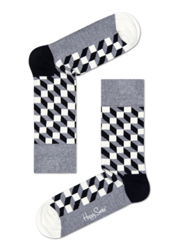 Black & White Sock Classic Box 4er 36-40