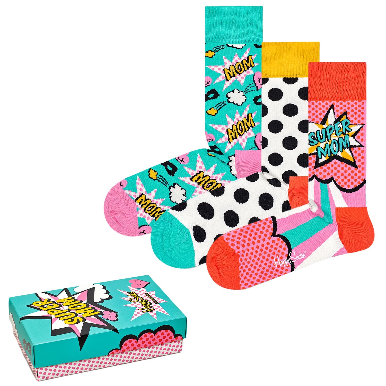 Mother´s Day Socks Box 3er 36-40
