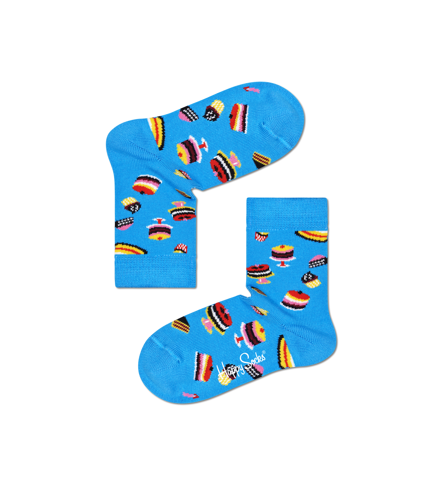 Kids Birthday Cake Sock 7-9Y