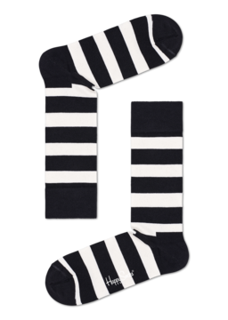 Black & White Sock Classic Box 4er 36-40